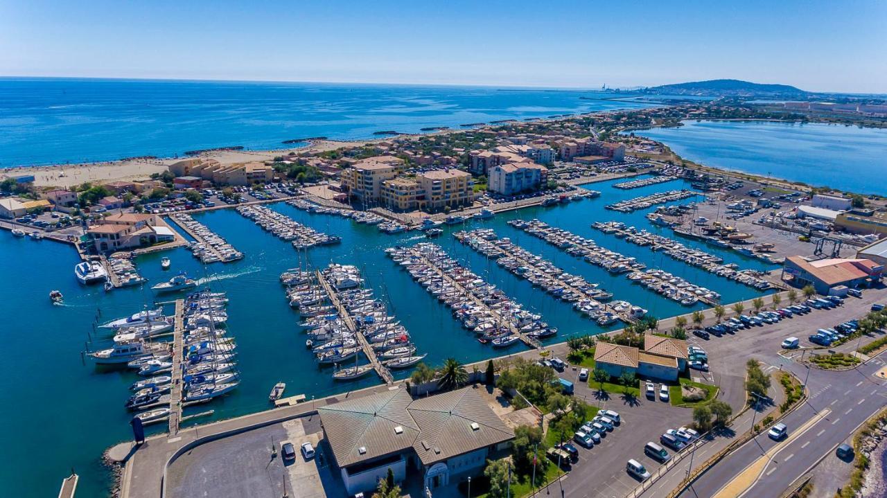 La Sirene - Loft Moderne Et Lumineux Avec Vue Panoramique Sur Mer Mediterranee Et Port De Plaisance Frontignan Εξωτερικό φωτογραφία