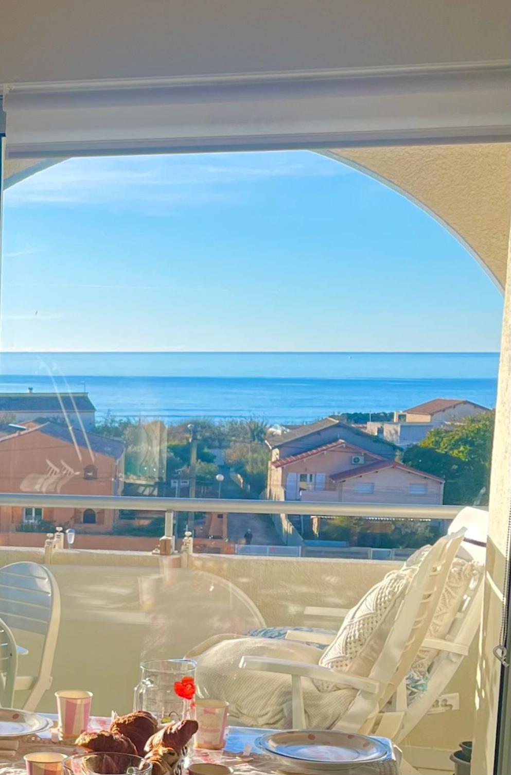 La Sirene - Loft Moderne Et Lumineux Avec Vue Panoramique Sur Mer Mediterranee Et Port De Plaisance Frontignan Εξωτερικό φωτογραφία