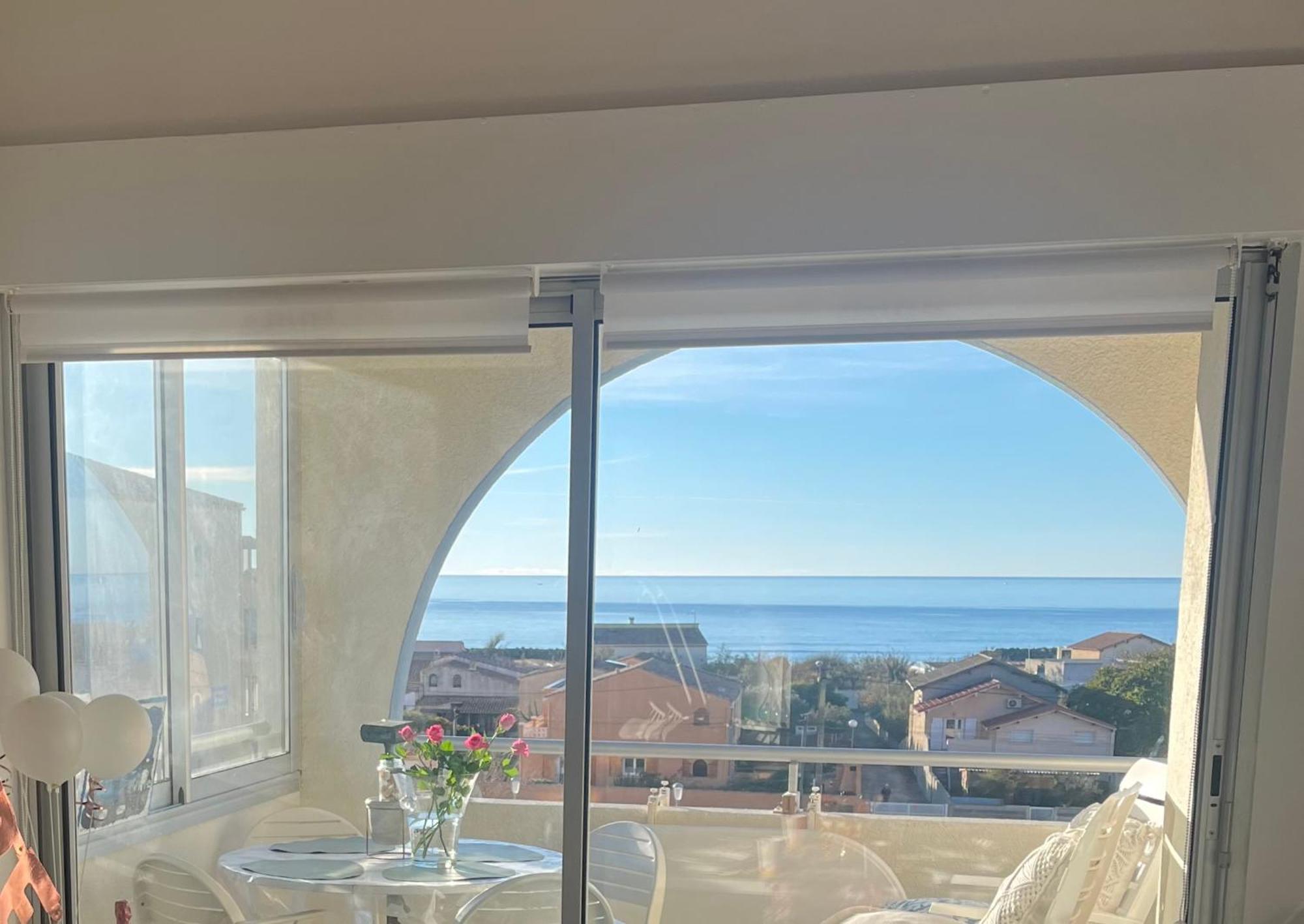 La Sirene - Loft Moderne Et Lumineux Avec Vue Panoramique Sur Mer Mediterranee Et Port De Plaisance Frontignan Εξωτερικό φωτογραφία